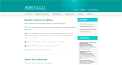 Desktop Screenshot of agro-tecei.com