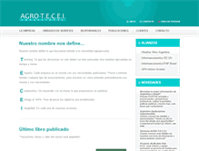 Tablet Screenshot of agro-tecei.com